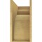 Ekena Millwork 11"W x 22"D x 22"H Classic Yorktown Rough Cedar Woodgrain TimberThane Corbel, Primed Tan CORUR11X22X22YORRCPR - alternate 5